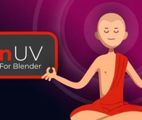 Blender模型展UV插件 Zen UV V4.5.1.0+V3.1.1 for Blender + Core Library 核心库