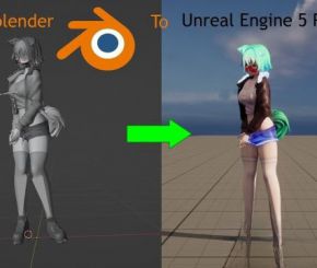 Blender骨骼绑定导入UE5插件 MB UE5 Rig Creator Pro v3.0.9