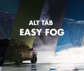 Blender三维雾气爆炸烟雾生成插件 Alt Tab Easy Fog V2.3.0