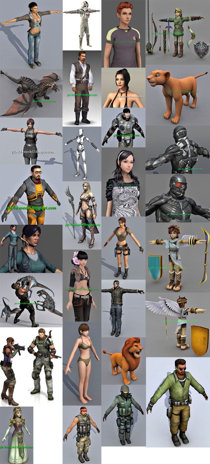 30个游戏角色模型合集.jpg