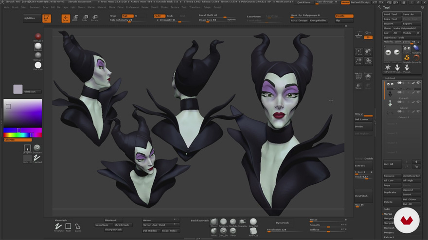 Domestika - zbrush 3D角色建模教程.jpg