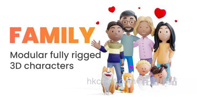 Family-Cartoon-Modular-Fully-Rigged-3D-Family_副本.jpg