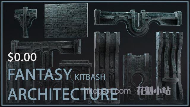 Artstation-Fantasy-architecture-KITBASH_副本.jpg